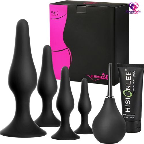 5PCS Silicone Anal Butt Plug Set